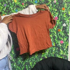 Orange crop tee